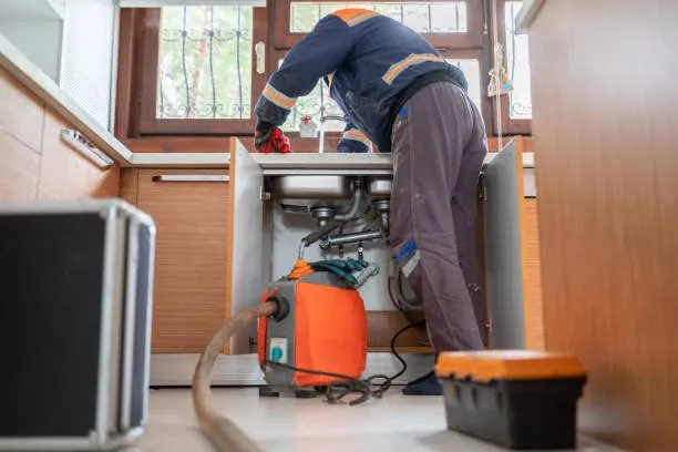 Hydro jetting drain service by Lawson Family Plumbing